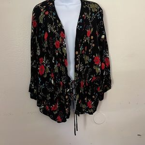 Express kimono style front tie XL